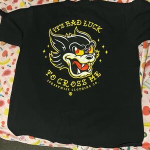 Men's Black Graphic Tee